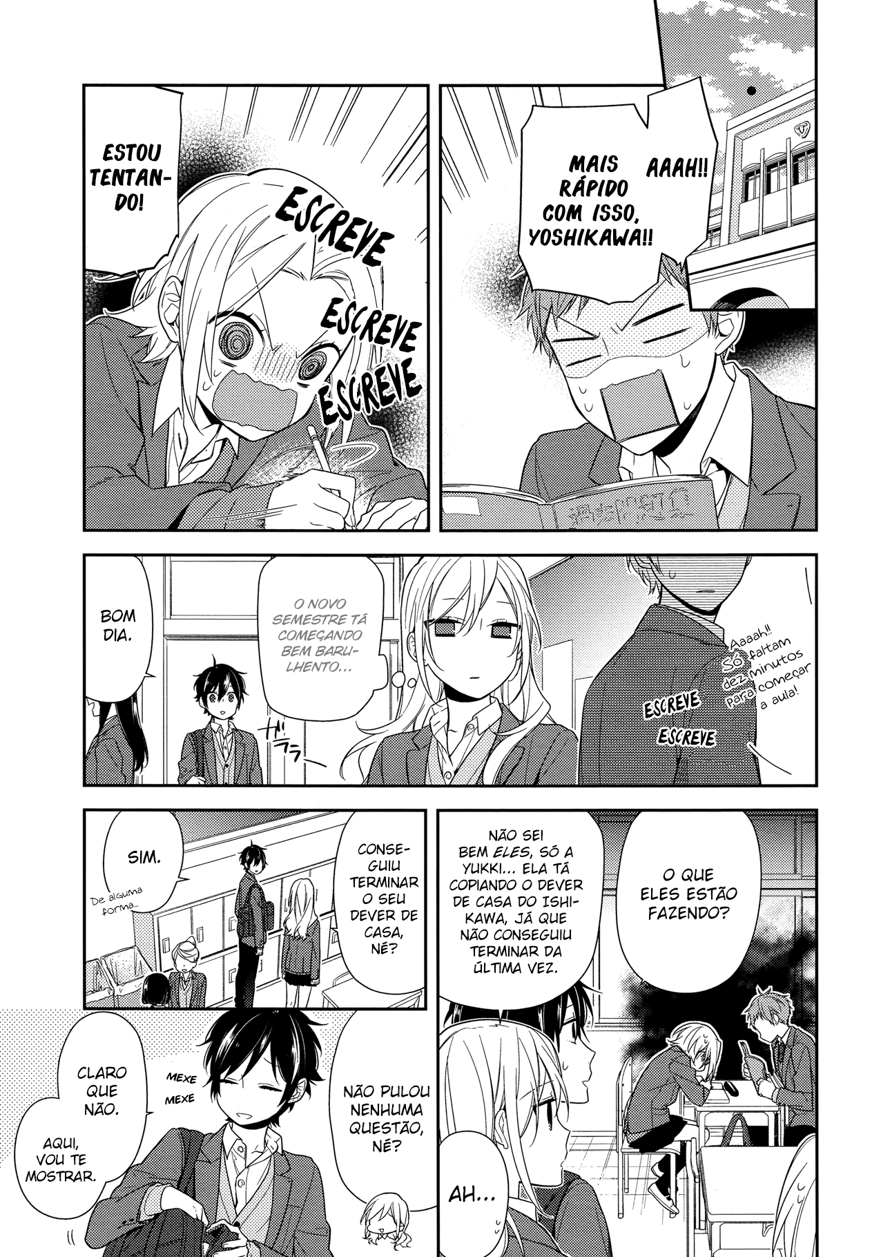 Horimiya-Volume 10 Chapter 65